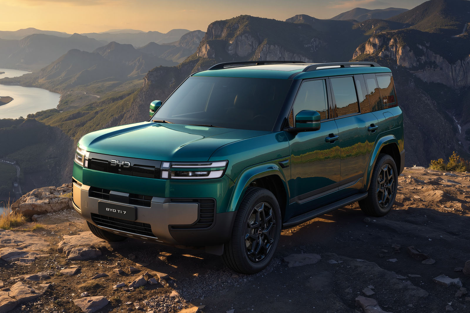 BYD Ti7 Siap Ganggu Defender Dan Land Cruiser, 7 Penumpang Hybrid 600 Dk Rp 480 Jutaan