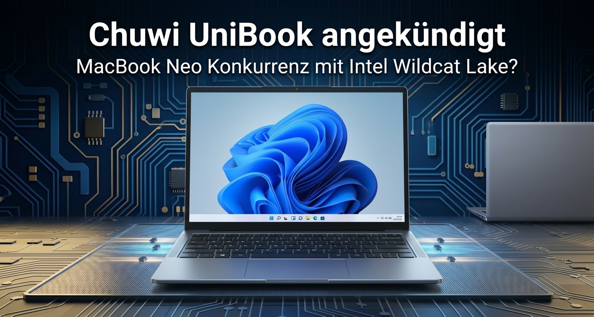 Chuwi UniBook Tawarkan Port Lengkap Dan Layar Lebih Besar, Serang MacBook Neo Dengan Akal