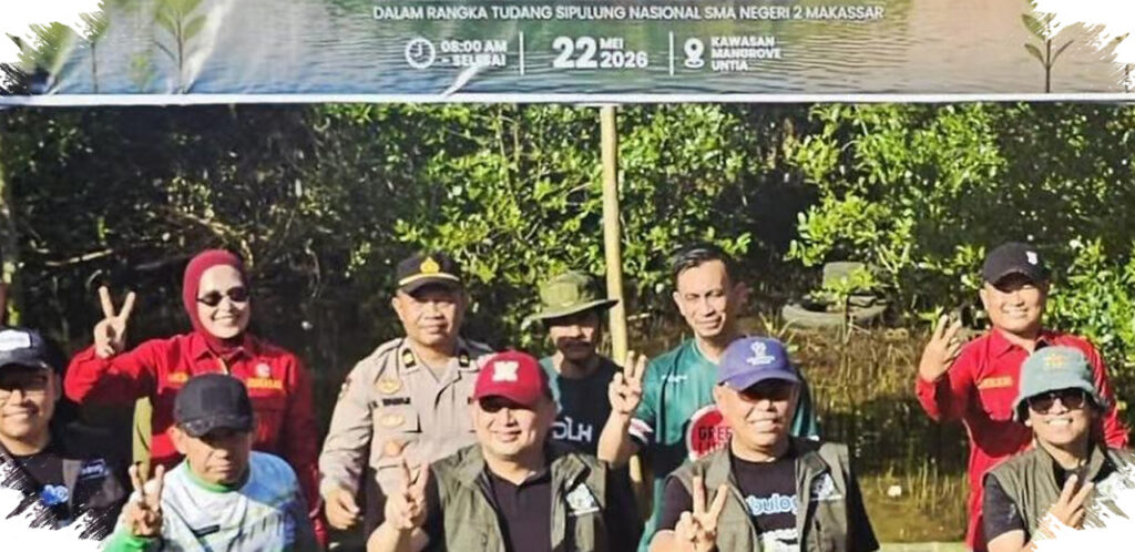 IKA Smada Dan Bulog Tanam 4.000 Mangrove Di Untia, Benteng Baru Lawan Abrasi