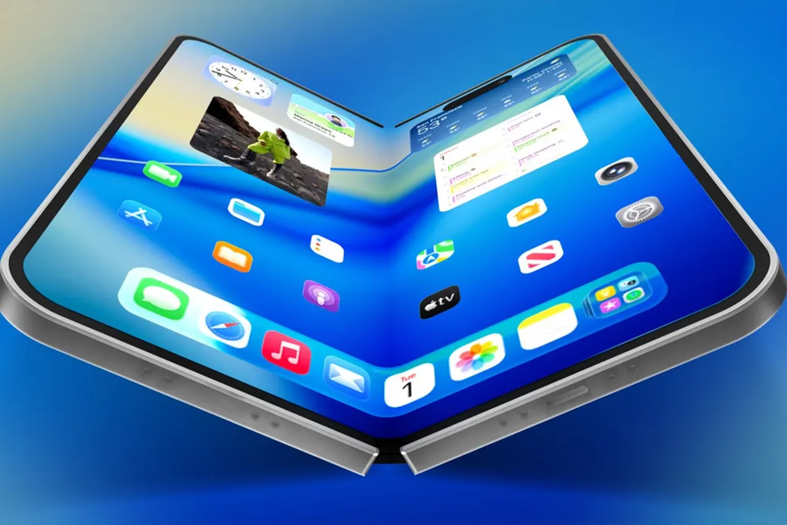 iPhone Fold Ultra Tanpa Lipatan, Apple Siap Mengusik Samsung dari Puncak Foldable