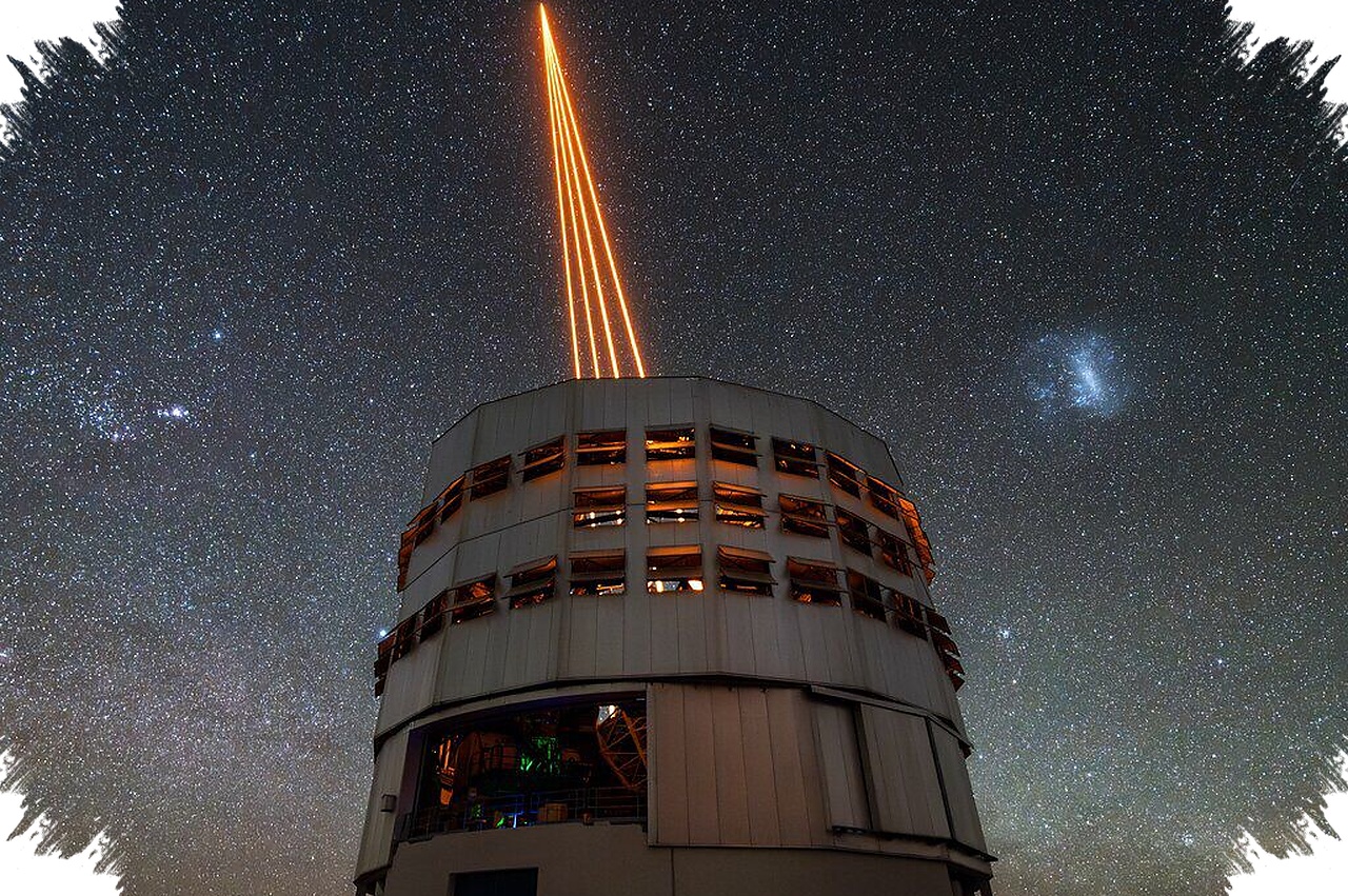 Teleskop Laser Ubah Langit, Bintang Jauh Kini Terekam Lebih Tajam Dari Bumi
