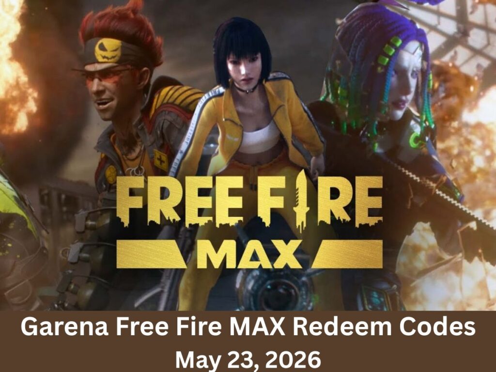 Kode Redeem Free Fire MAX 23 Mei 2026 Masih Aktif, Klaim Cepat Sebelum Kuota Habis