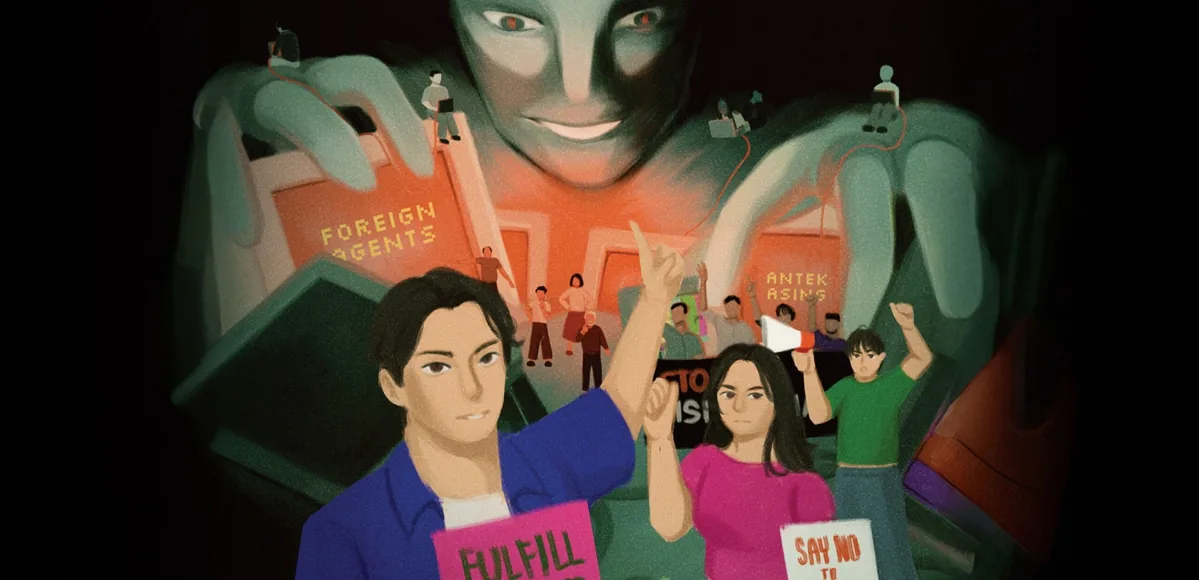 Amnesty Ungkap Operasi Disinformasi, Aktivis dan Media Dicap “Agen Asing”