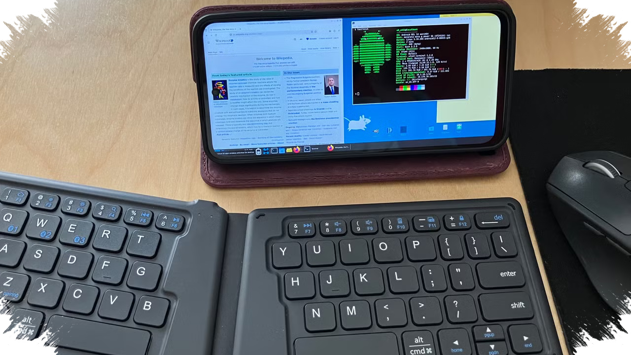 Ponsel Rp800 Ribuan Disulap Jadi Laptop Linux, Hasilnya Lebih Layak Dari Dugaan