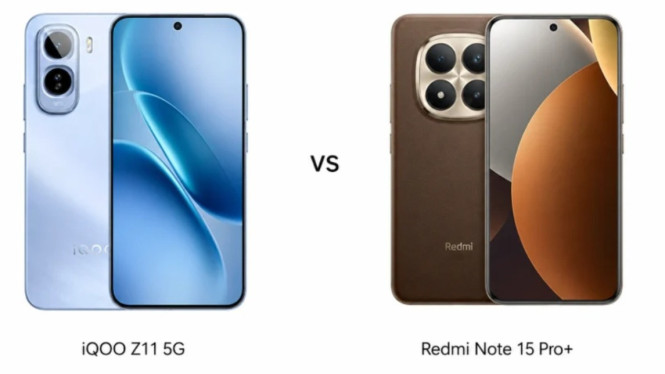 iQOO Z11 5G Vs Redmi Note 15 Pro+, Baterai Monster Bikin Kamera Premium Terasa Tertinggal?