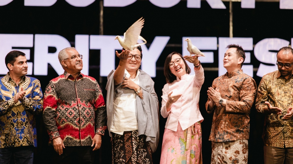 Wamen Ekraf Hadiri Borobudur Peace & Prosperity Festival, Persatuan Lintas Budaya Menguat