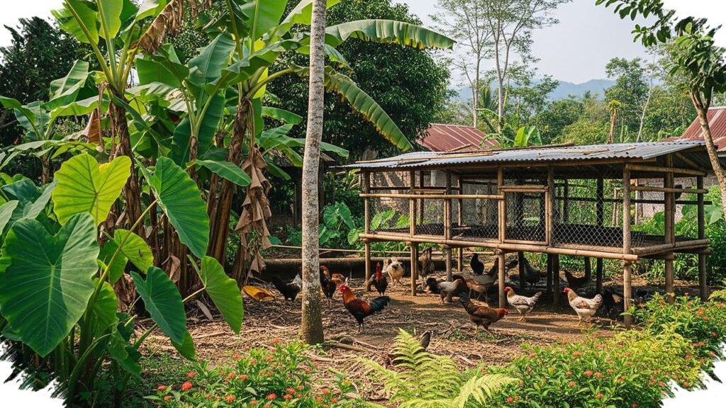 10 Tanaman Dekat Kandang Ayam Kampung Ini Bukan Hiasan, Bau dan Hama Bisa Tertekan