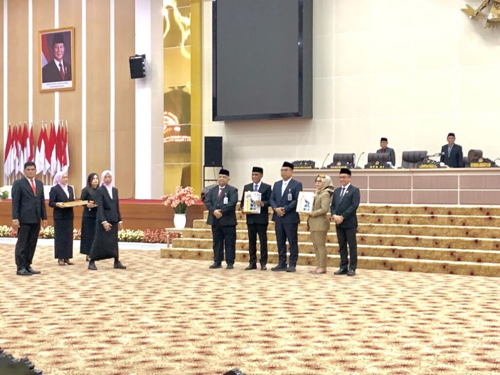 DPRD Terima LHP BPK, Sulteng Pertahankan WTP 13 Tahun di Tengah Tekanan Efisiensi