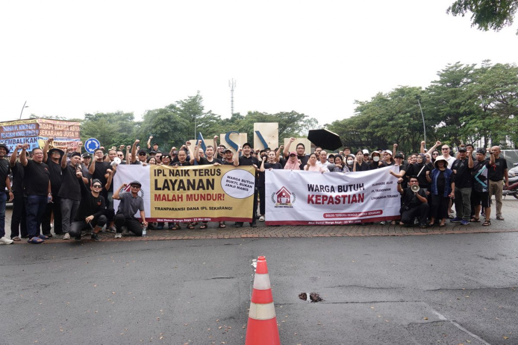 Ratusan Warga ASYA Turun Damai, Desak Kejelasan Club House dan Kenaikan IPL