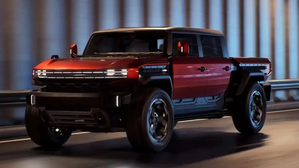 GM Pamer Hummer X, Pikap Listrik Futuristis dengan Kabin Modular dan Material Bekas