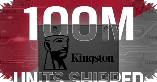 Kingston A400 Tembus 100 Juta Unit, SSD Murah Ini Masih Jadi Andalan Rakit PC Dunia