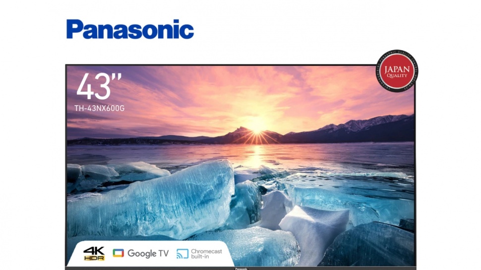 Panasonic TH-43NX600G Bikin Gambar Terasa 3D, TV 4K Rp6,4 Juta Ini Mengejutkan