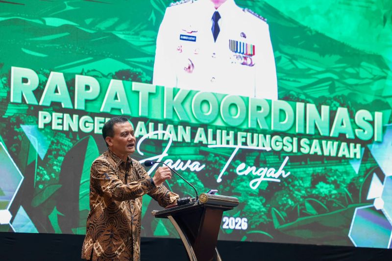 Jateng Kejar 970 Ribu Hektare Sawah Dilindungi, Kota-Kota Terancam Kehilangan Lahan Hijau