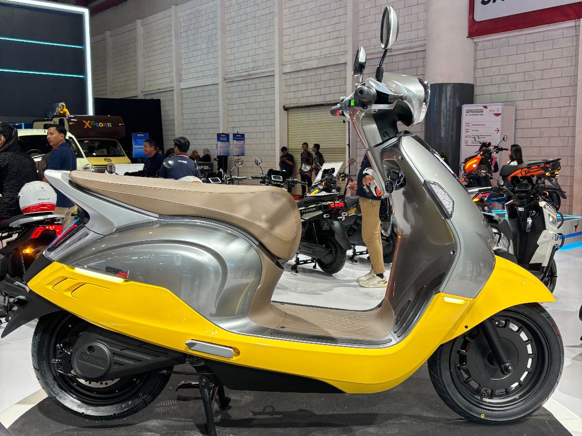 Indomobil eMotor QTI Bidik Pengguna Kota, Desain Futuristisnya Bikin Motor Listrik Terasa Lebih Masuk Akal