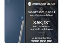 Moto Pad 70 Pro Bawa 13 Inci 144Hz dan Snapdragon 8s Gen 4, Tablet Ini Terlalu Serius