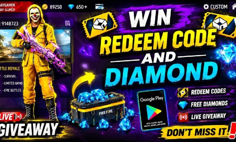 Pesta 9 Free Fire Bawa Laptop dan Motor Custom Gratis, Begini Cara Burunya