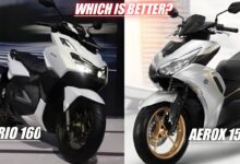 Vario 160 vs Aerox 155 Connected, Dua Skutik Premium dengan Karakter yang Berlawanan