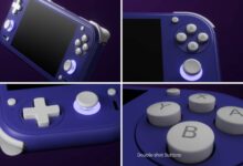 Anbernic RG 55G1 Muncul Bukan Sekadar Render, Desain Ala Switch Lite-nya Mulai Terlihat Serius