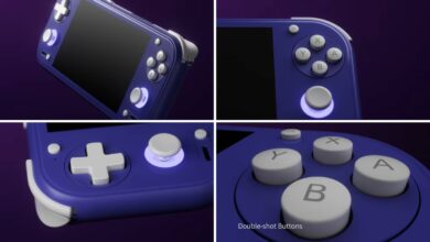 Anbernic RG 55G1 Muncul Bukan Sekadar Render, Desain Ala Switch Lite-nya Mulai Terlihat Serius