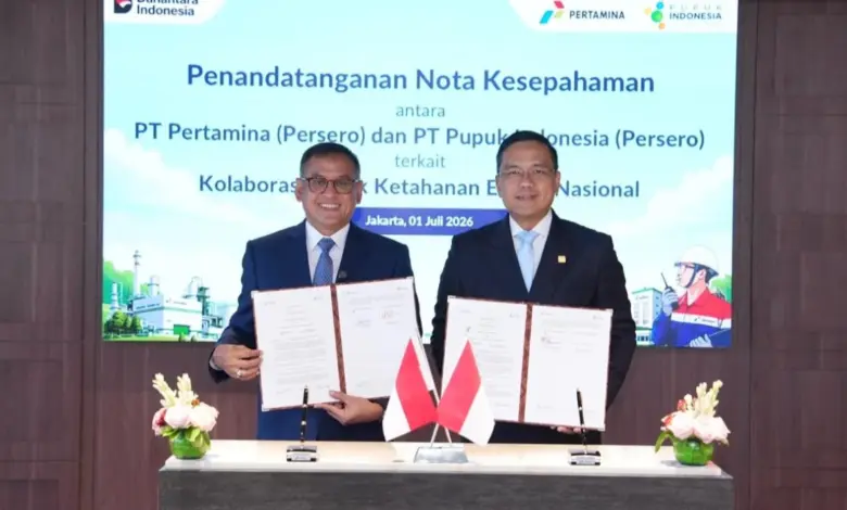 Pertamina Dan Pupuk Indonesia Satukan Kekuatan, Energi dan Pangan Masuk Panggung Baru