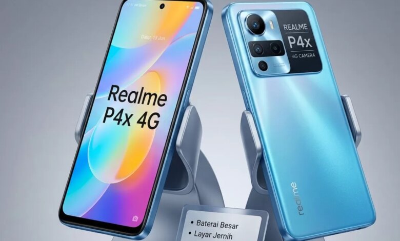 Realme P4x 4G Tampil Bawa Baterai 8.000mAh, Bukan HP Biasa untuk yang Ogah Sering Cari Charger