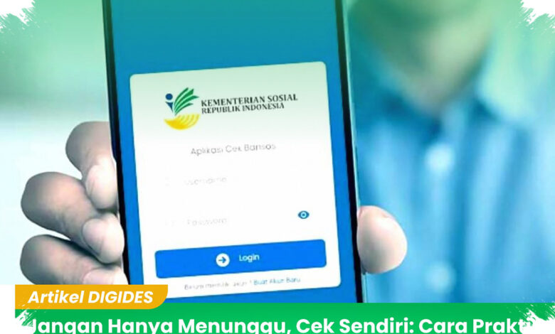 Portal Perlinsos Digital Dibuka Uji Coba, Bansos Kini Bisa Diajukan Mandiri Online