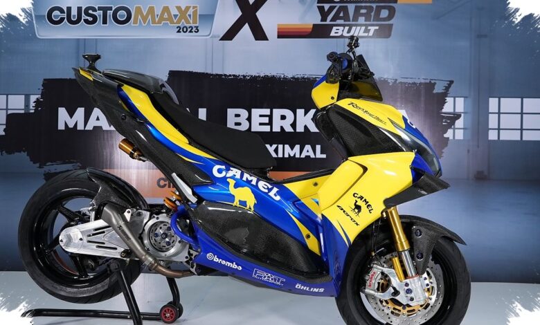 10 Ide Modifikasi Aerox 155 yang Tetap Harian, Nomor 7 Bikin Kokpit Terlihat Premium