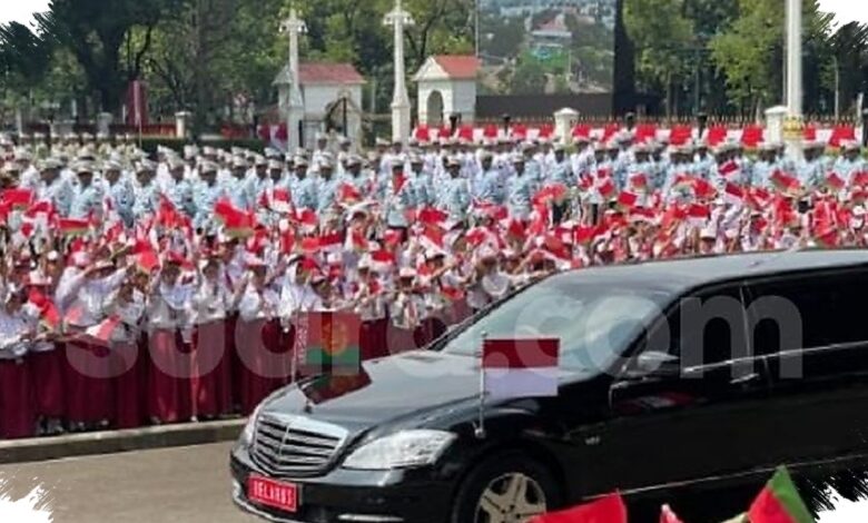 Lukashenko Disambut Pasukan Berkuda di Jakarta, Istana Negara Jadi Panggung Sejarah Baru