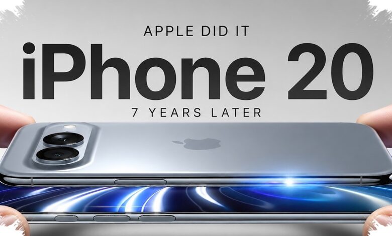 iPhone 20 Disebut Siapkan Layar Penuh Tanpa Notch dan Tombol Fisik