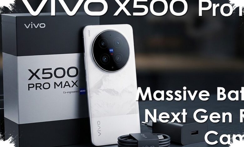 Vivo X500 Pro Max Siapkan Kamera 200MP, Ultra-Wide 50MP dan Baterai 8.000mAh