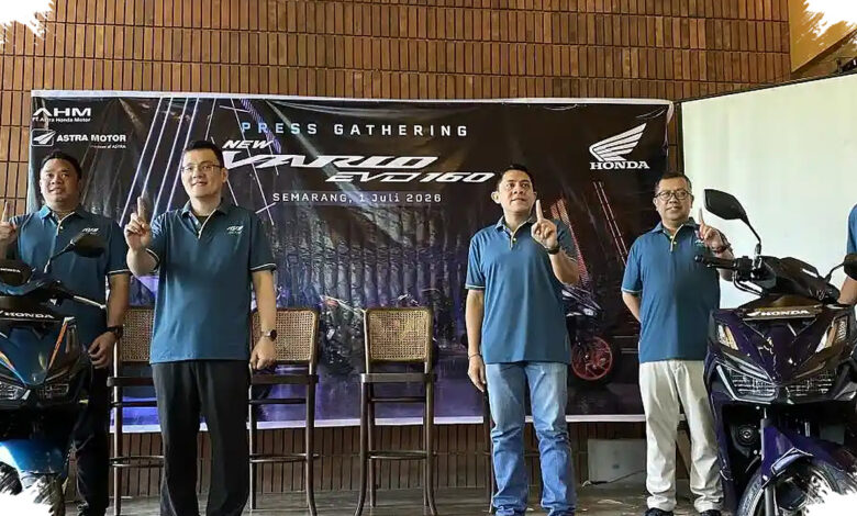 New Honda Vario Evo 160 Meluncur di Jabar, Harga OTR Bandung dan Fitur Barunya Bikin Penasaran