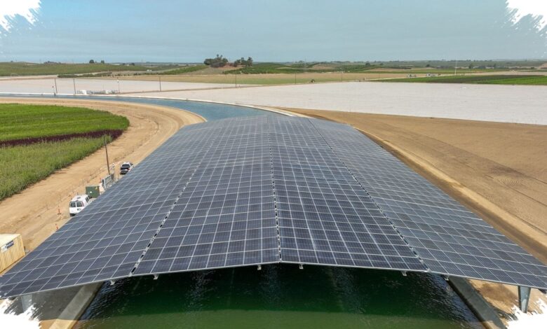 Solar Panel di Atas Kanal, Jawaban Tak Terduga untuk Krisis Air dan Listrik California
