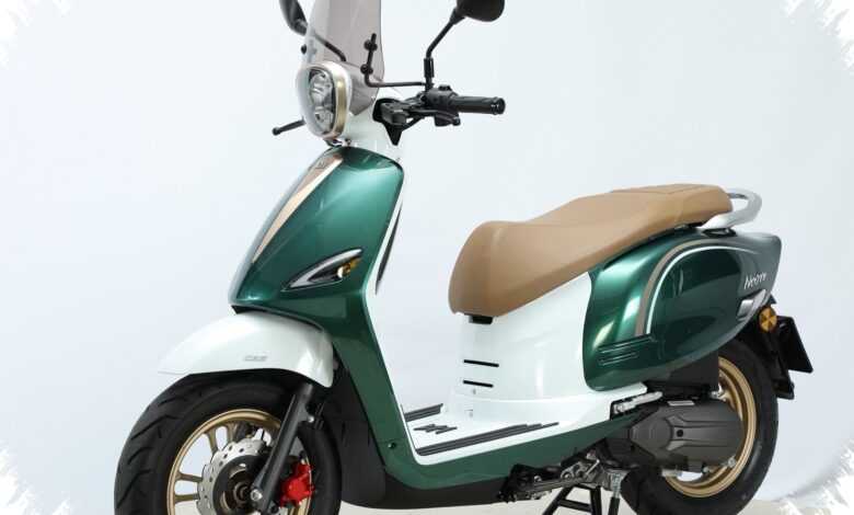 Letbe Neon 2026 Muncul Dengan ABS Dual-Channel, Skutik Retro Murah yang Serius di Fitur