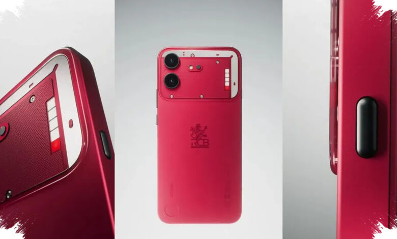 Nothing Phone (4b) RCB Edition Tampil Merah Doff, Tinggalkan Ciri Transparan