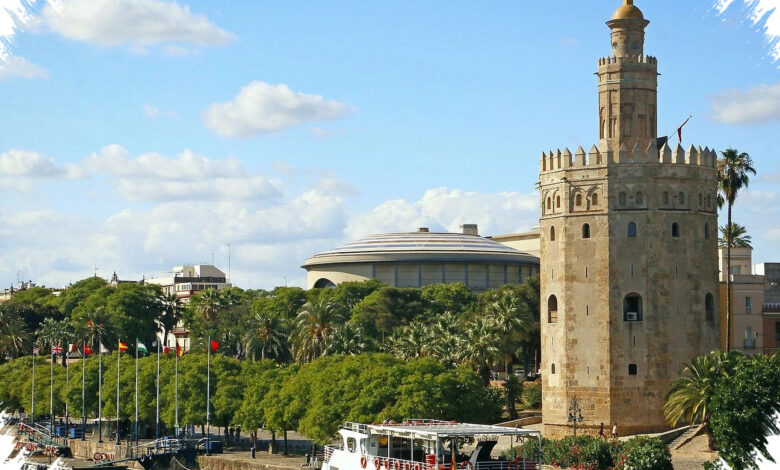 Torre del Oro Sevilla, Menara “Emas” yang Ternyata Cuma Efek Cahaya