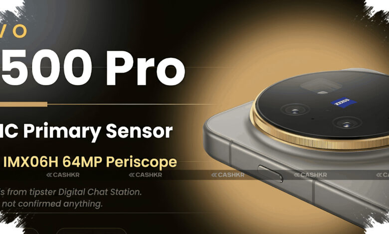 Vivo X500 Bocor Bawa Periskop 64 MP, Model Standar Mulai Serius di Kamera