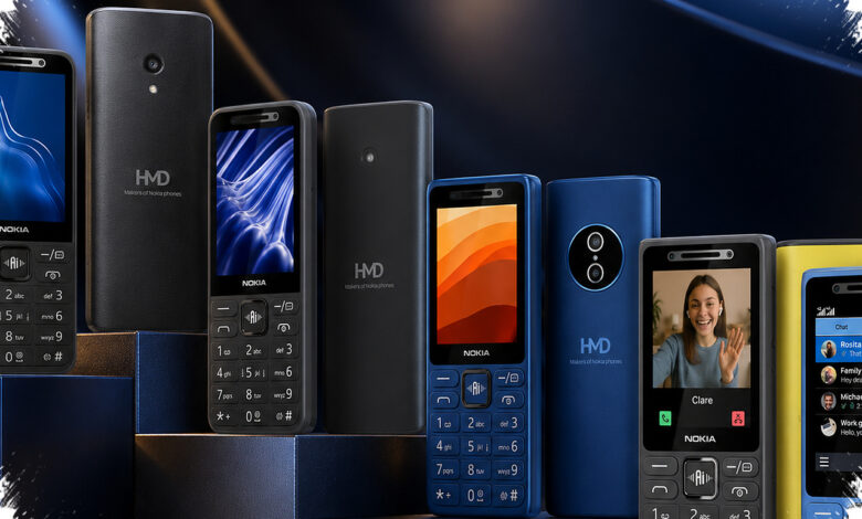 HMD Hidupkan Lagi Ponsel Fitur Nokia, 4 Model Ini Kini Punya AI