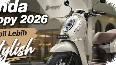 Honda Scoopy 2026 Makin Berkelas, 6 Warna Baru Ini Angkat Aura Retro ke Level Baru
