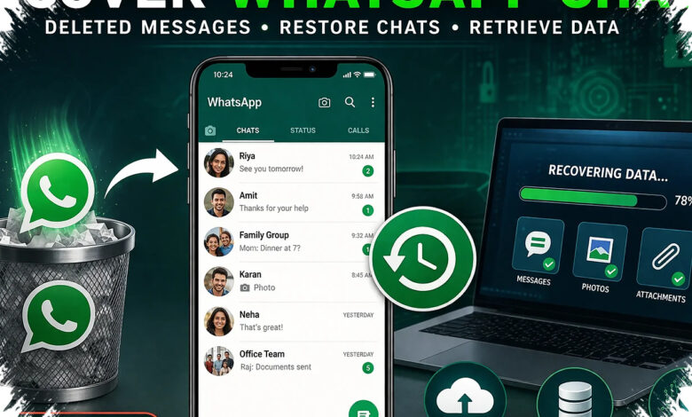 Chat WhatsApp Terhapus Bisa Kembali, 3 Cara Resmi yang Paling Aman