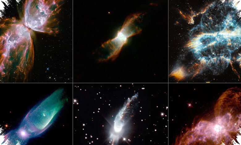 Twin Jet Nebula, Kupu-Kupu Kosmik yang Dibentuk Dua Bintang
