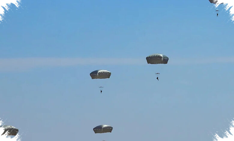 Latihan Parasut IDF Kembali Digelar, Uji Beratnya Kirim Pasukan ke Zona Tempur