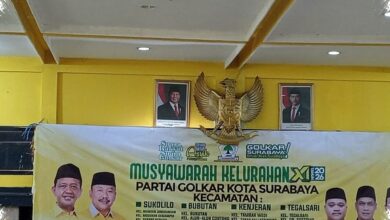 Golkar Surabaya Gerakkan 32 Kelurahan, Konsolidasi Mesin Partai Dipacu ke Akar Rumput
