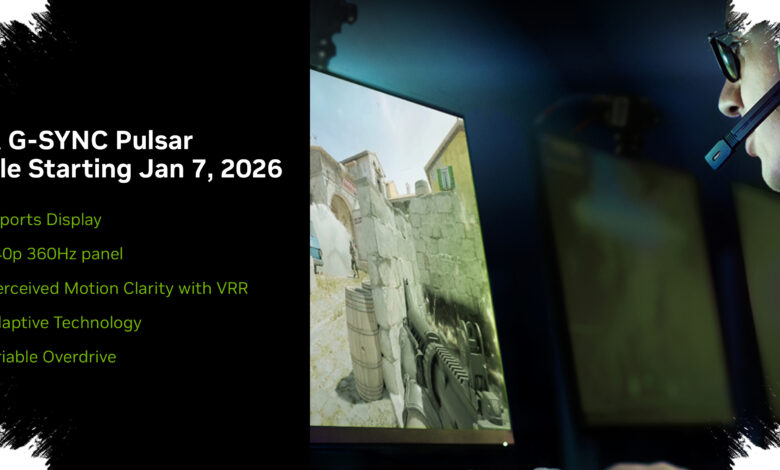 Firmware Baru NVIDIA Bikin G-SYNC Pulsar Lebih Responsif, Gerakan Makin Tajam