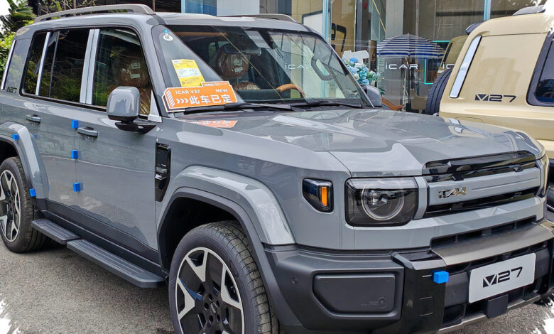 iCar V27 Tertangkap di Jakarta, SUV REEV Ini Bisa Tembus Lebih dari 1.200 Km
