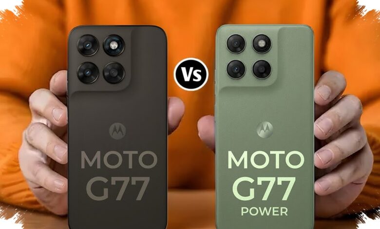 Moto G77 Power vs Moto G77, Baterai Lebih Gahar tapi Layar dan Kamera Terpangkas