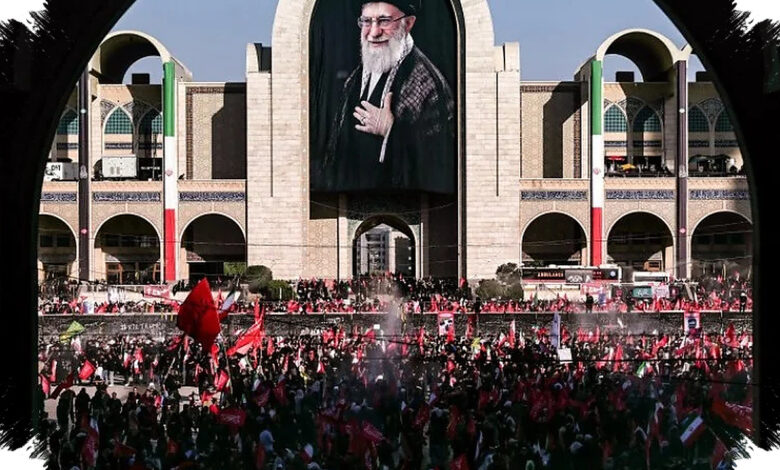 Di Pemakaman Khamenei, Seruan Kematian Trump Menggema di Tengah Lautan Pelayat