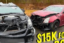 Cadillac CTS Ini Penuh Coretan Mantan, Masih Bisa Jalan dan Siap Dilelang Murah