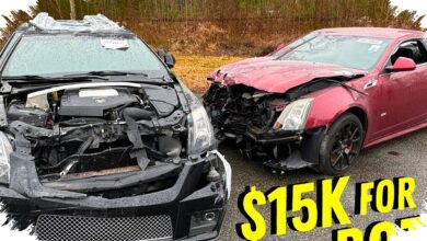 Cadillac CTS Ini Penuh Coretan Mantan, Masih Bisa Jalan dan Siap Dilelang Murah