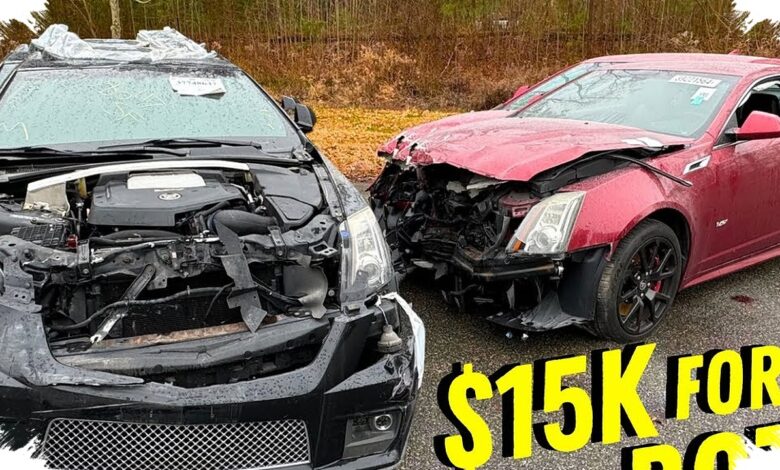 Cadillac CTS Ini Penuh Coretan Mantan, Masih Bisa Jalan dan Siap Dilelang Murah