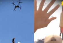 Petani Jombang Bergelantungan di Drone, Aksi 1,5 Kilometer yang Picu Tanya Aman dan Legalitas